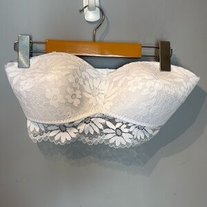 NWOT Primark White Strapless Bra